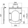 Сет: Инсталляция LEMARK PENEDA EXPERT + кнопка смыва BIT хром матовый + унитаз FLOREX белый глянец 100123425